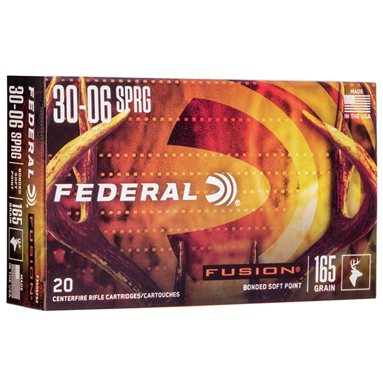 FED FUSION 30-06 165GR 20/10 - Ammunition